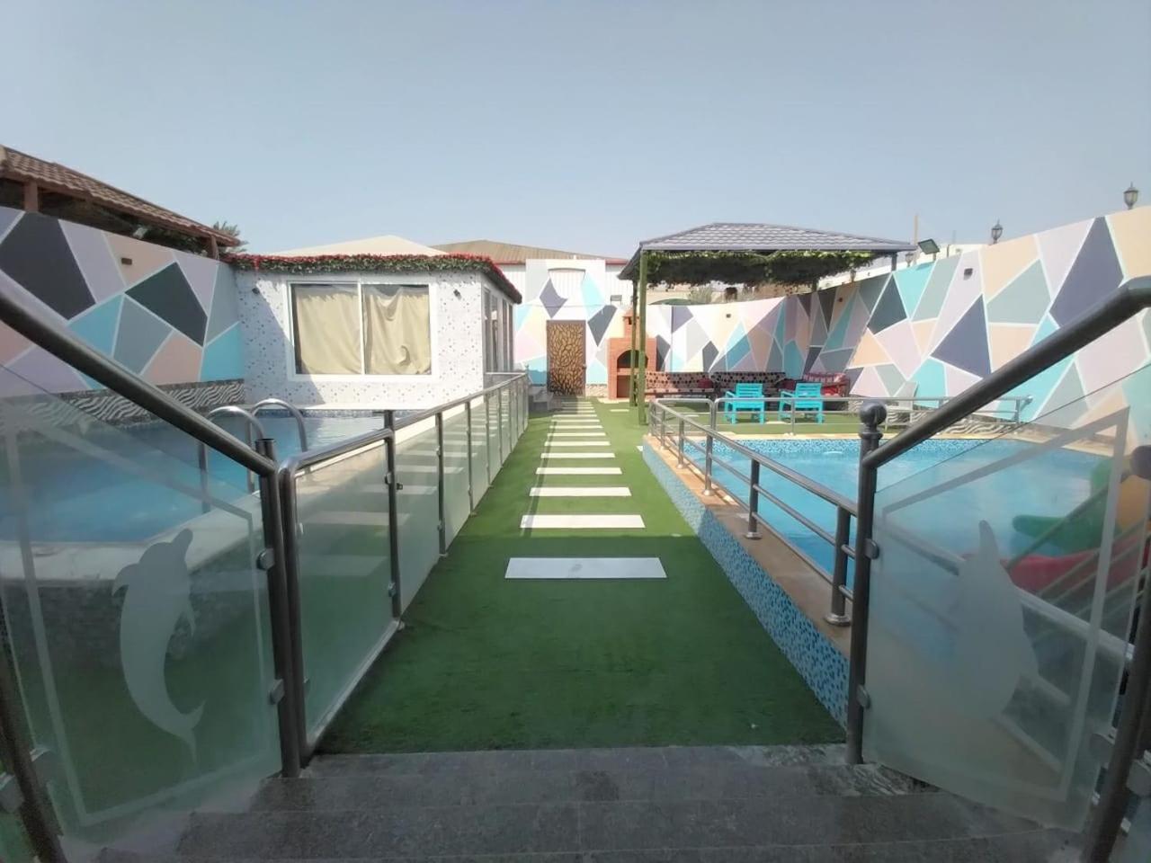 شاليهات الكوخ السويسري وأكوابارك Villa Ash Shishah Екстериор снимка